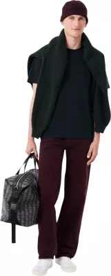 Kapelë Lacoste RB0001 për meshkuj, bordó
