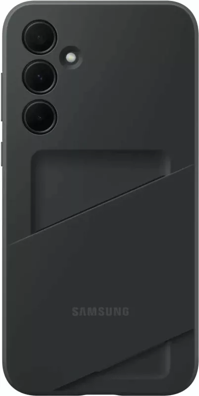 Mbështjellës Samsung Card Slot Case EF-OA356TBEGWW për Galaxy A35, i zi