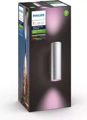 Dritë muri Philips Hue Appear, Smart, ZigBee, Inox, LED