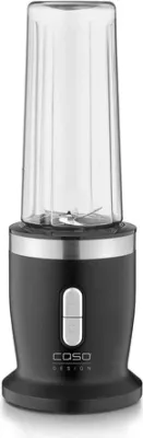 Blender wireless CASO Click & Blend 3622 240W, shishe Tritan 500ml BPA-free, 14,000 rpm, USB-C, bateri Li-ion e heqshme, zi mat/inoks, set me kabllo + kapak to-go