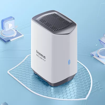 Set kamerash sigurie Baseus Security N1 Plus Dual 2K, 2 kamera, 16GB memorie, IP67, Bardhë