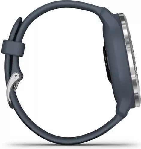 Smartwatch Garmin Venu 2, 45 mm, AMOLED, GPS, Blu/Argjend