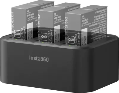 Karikues i shpejtë Insta360 Ace Pro 2/Ace Pro, Fast Charge Hub, i zi