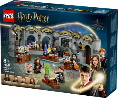 Set ndërtimi LEGO Harry Potter 76431, Kështjella Hogwarts, Klasa e Eliksirëve, multingjyrësh