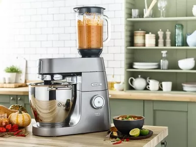 Mikser Kenwood KAH359GL, 1.6L, xham, gri