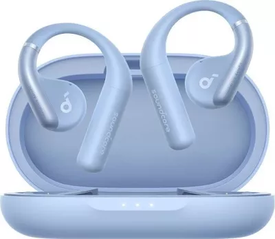 Kufje Anker Soundcore AeroFit, Bluetooth 5.3, IPX7, ngjyrë kaltër-gri