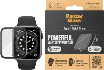 Mbrojtës ekrani PanzerGlass për Apple Watch Series 4/5 44mm, transparent