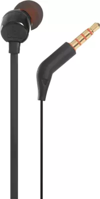 Kufje in-ear JBL Tune 110 me mikrofon, 3.5mm mini jack, të zeza