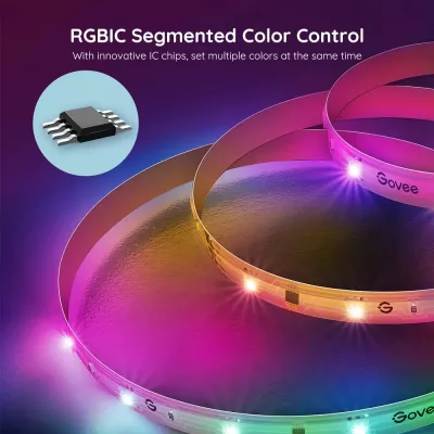 Shirit LED Govee RGBIC Basic 10 m, Wi‑Fi + Bluetooth, 1x10 m