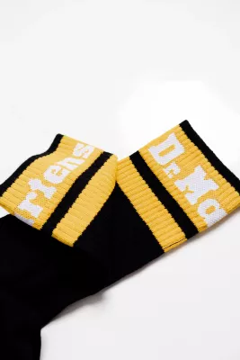 Çorape të gjata për meshkuj Dr. Martens Athletic Logo Socklow, të zeza [Madhësia: 42 - 48]