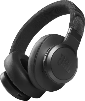 Kufje JBL LIVE 660 NC, Wired & Wireless, 16 - 20000 Hz, 265 g, të zeza