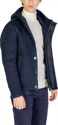 Jakne bomber Hydra Clothing AFI4GB032304U për meshkuj, e kaltër [Madhësia: S]
