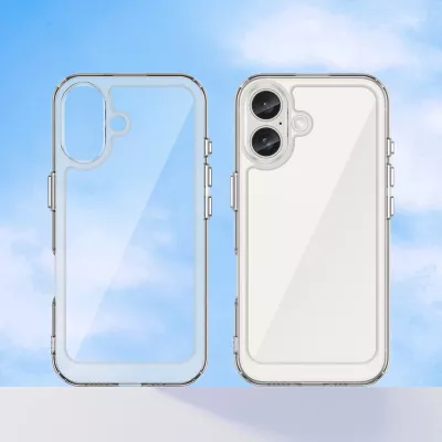 Mbështjellës Hurtel Outer Space Case për iPhone 16 Plus, transparent