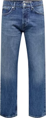 Xhinse për meshkuj Only & Sons Onsedge Straight MB 4939, denim [Madhësia: W30 L32]