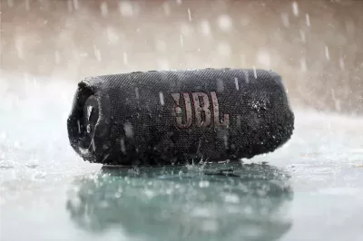 Altoparlant JBL Charge 5, Bluetooth, 20 orë, i bardhë