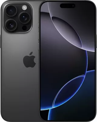 Celular Apple iPhone 16 Pro Max, 512 GB, iOS 18, 5G, Ngjyrë e zezë
