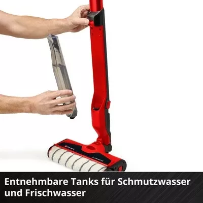 Pastrues dysheme pa kabllo Einhell CLEANEXXO, Power X-Change, 400ml, i kuq