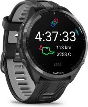 Smartwatch Garmin Forerunner 965, 47 mm, AMOLED, 32 GB, i zi