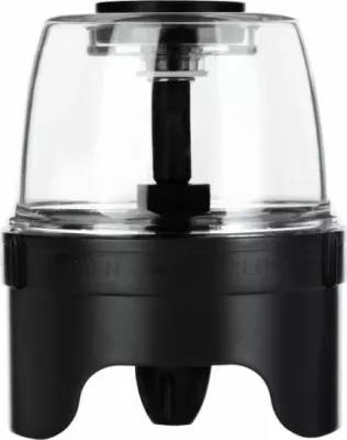 mulli elektrik kripë/piper Adler AD4449b, 3 grirës të ndërrueshëm, 150 ml, USB-C, mat i zi, set