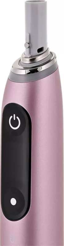 Furçë dhëmbësh elektrike Braun Oral-B iO Series 9 Duo Pack, me bateri të integruar, e zezë dhe rozë, set prej 2 copësh