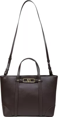 Çantë tote Armani Exchange XW002609 AF15632, kafe e errët