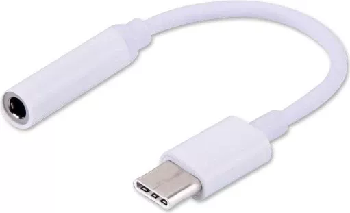Karikues audio Savio USB Type 3.1 C, i bardhë