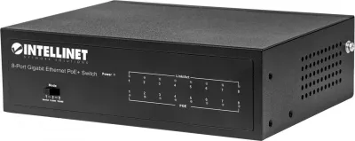 Switch Intellinet me 8 porta Gigabit PoE + VLAN