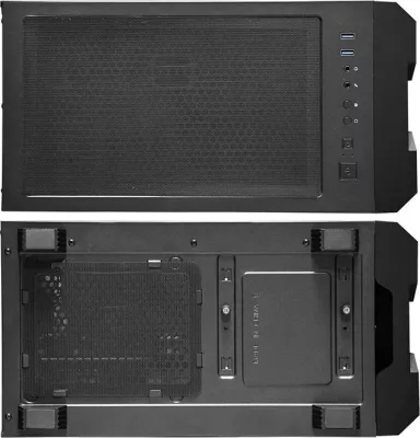 Kasë kompjuteri Chieftec GS-01B-OP, e zezë