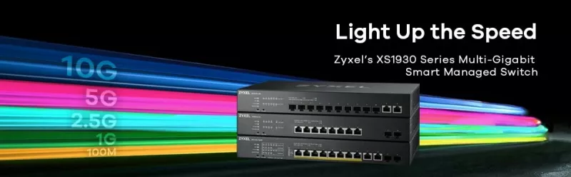 Switch Zyxel XS1930-10-ZZ0101F, Managed, L3, 10G Ethernet, Montim në rack, Ngjyrë e zezë