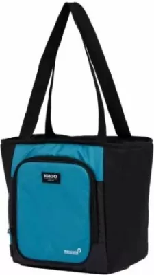 Çantë termike IGLOO Soft Latitude 16, kapacitet 16 kanaçe, izolim MaxCold, blu/zezë, paketim 6 copë