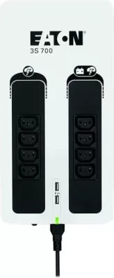 UPS, Eaton 3S 700 IEC (3S700I), 700 VA, 8 dalje IEC, USB HID, e zezë
