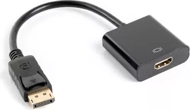 Përshtatës Lanberg Adapter, 0.1m, i zi 