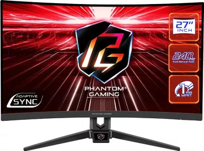 Monitor gaming ASRock PG27F15RS1A, 27 inç, 240Hz, Full HD, i zi