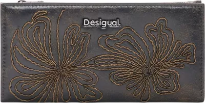 Portofol për femra Desigual MONE_MISTRAL CLARISA 26WAYP19, kafe