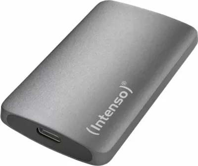 SSD eksterne INTENSO TX800 2TB USB 3.2 Gen2x2 deri 2100 MB/s, me kabllo USB-C, antracit