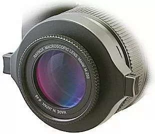 Konvertues makro Raynox DCR-250, montim snap-on 52-67mm, diametër montimi 43mm, me kuti dhe kapak, i zi