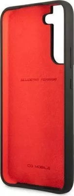 Mbështjellës Ferrari FESSIHCS22MBK On Track Silicone për Galaxy S22+ S906, silikon, i zi