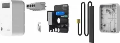 Switch relé Aqara T1 SSM-U01 / AU001GLW01 Zigbee 3.0 me tel neutral, 10A 2300W, i bardhë