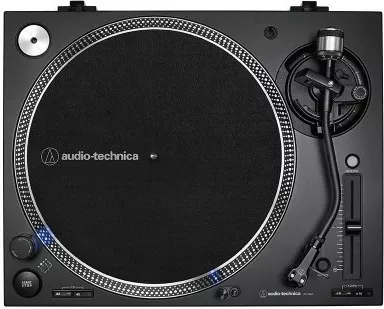 Gramafon audio-technica AT-LP140 XP, 3 shpejtësi, i zi