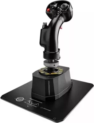 Joystick fluturimi Thrustmaster AVA F/A-18 Super Hornet, 19 butona, për PC, i zi