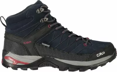 Këpucë trekking të larta CMP Rigel Mid WP, nr.44, blu navy