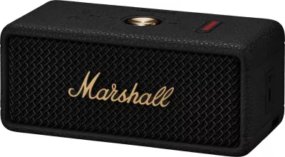 Altoparlant portativ Marshall Emberton III 32+ orë, Bluetooth 5.3, IP67, 360° sound, mikrofon, USB-C, i zi dhe bronz