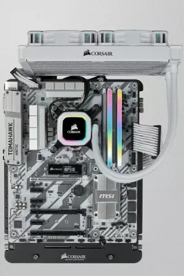 RAM Memorje Corsair Vengeance RGB 16GB (2x8GB) DDR4 3600MHz e bardhë
