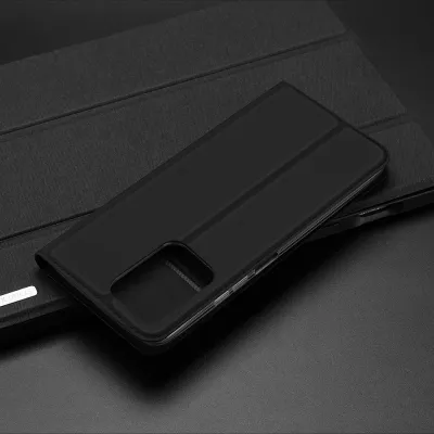 Mbështjellës Dux Ducis Skin Pro për Xiaomi Redmi Note 12 Pro+, me xhep karte, stand, Gold