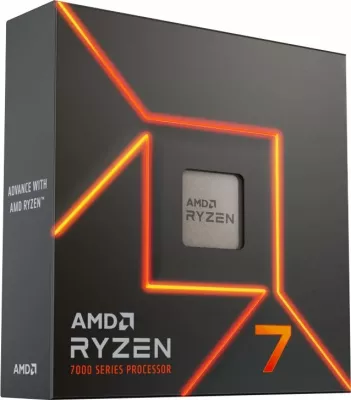 Procesor AMD Ryzen 7 7700X, 8 bërthama/16 fije, 4.5-5.4GHz, 32MB L3, Socket AM5, BOX (100-100000591WOF)