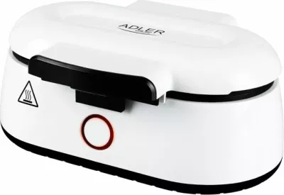 Aparat për waffle ADLER AD3062, 1000W, i bardhë