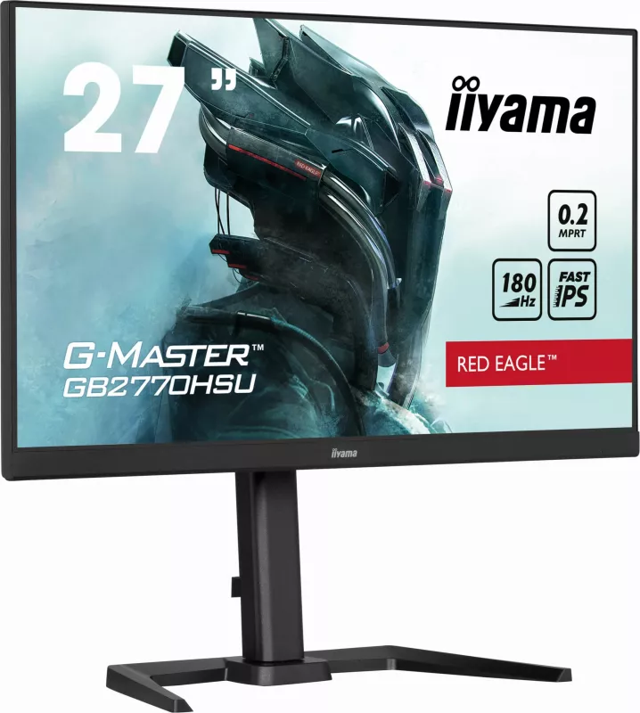 Monitor iiyama G-MASTER GB2770HSU-B6 27", Full HD, FAST IPS, 180Hz, 0.2ms, i zi