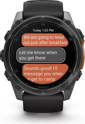 Smartwatch Garmin Fenix 8, 32GB, AMOLED, GPS, zi