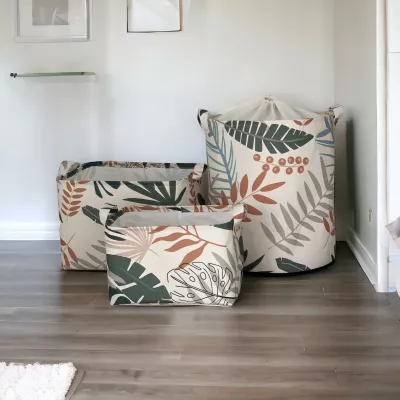 Set shporta prej ndjesi, 3 copë, Aberto Design, YLC469