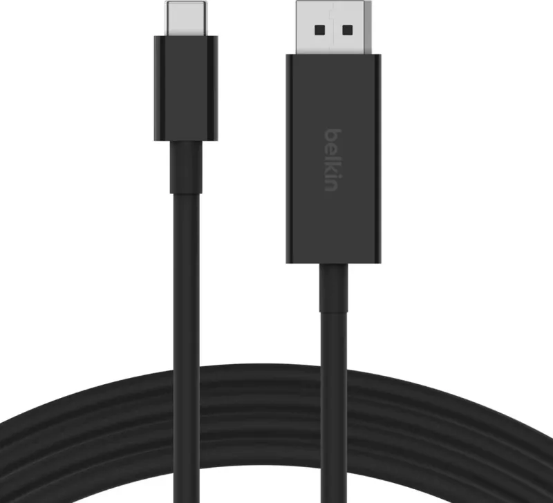 Belkin AVC014bt2MBK 2 m USB Type-C DisplayPort Black